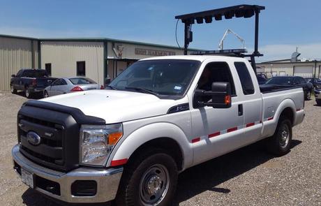 Ford Truck With LED Lights